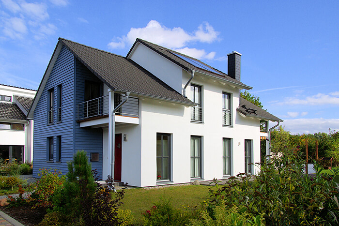 Massives und schlüsselfertiges Doppelhaus